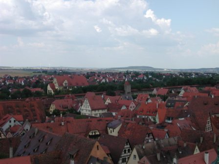 View from Rathaus Tower